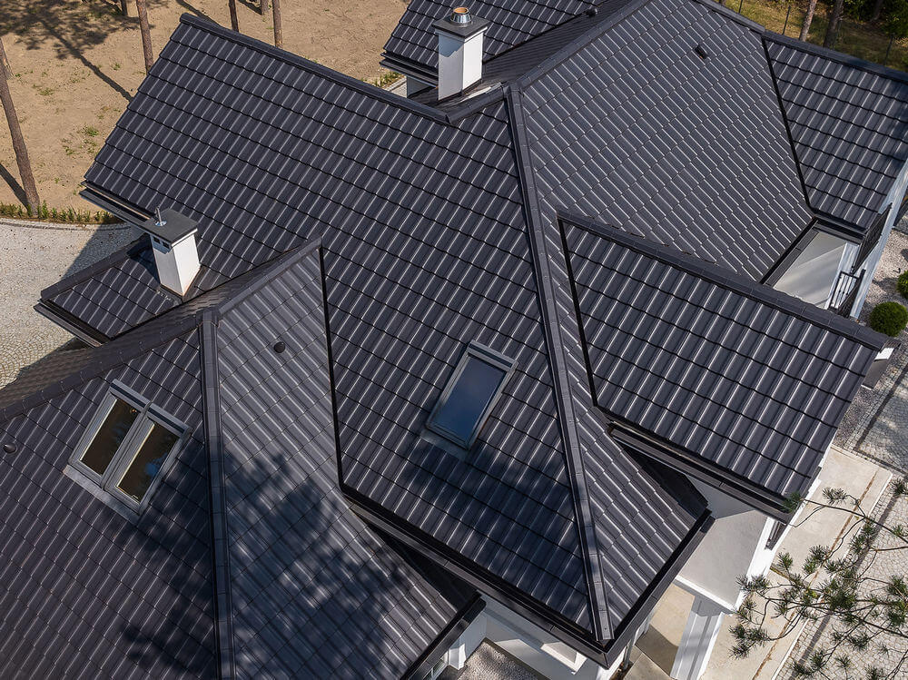 Dachówka ceramiczna CREATON - KODA - FINESSE w kolorze lupka glazurowana