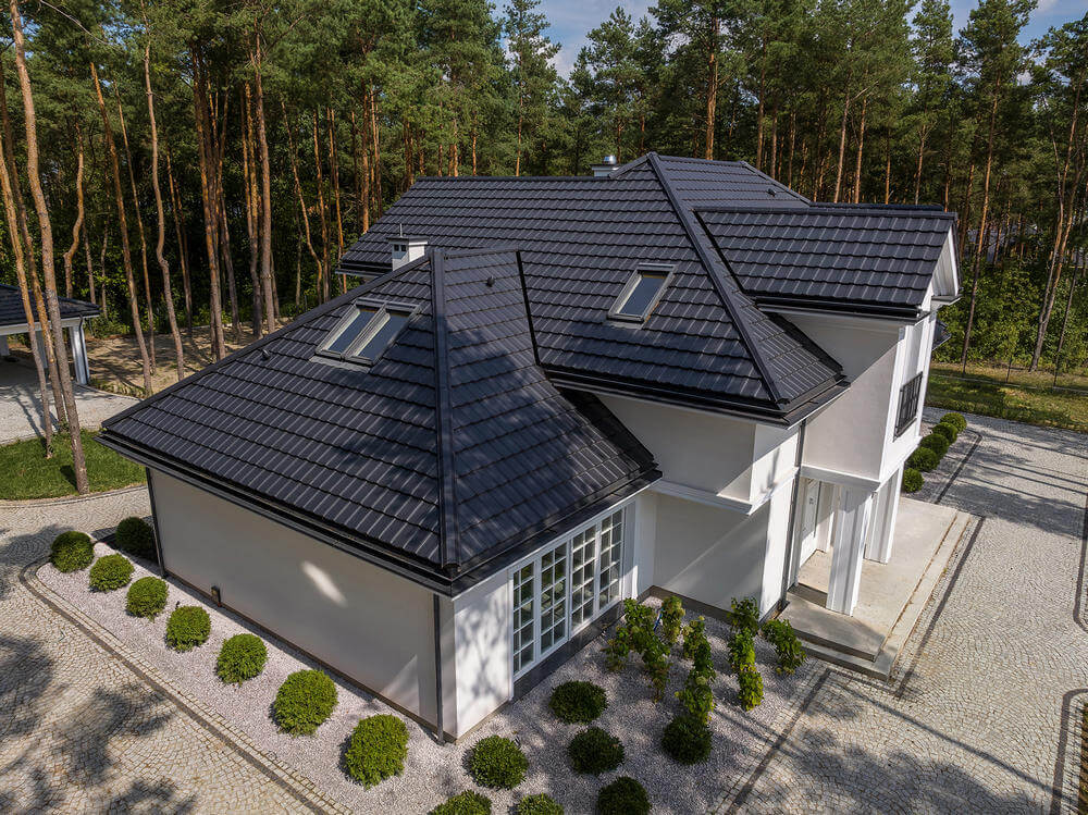 Dachówka ceramiczna CREATON - KODA - FINESSE w kolorze lupka glazurowana