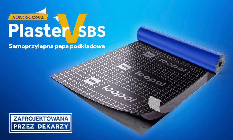 Samoprzylepna papa podkładowa Plaster V SBS 