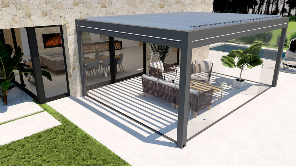 9. Pergola bioklimatyczna TOSCANA