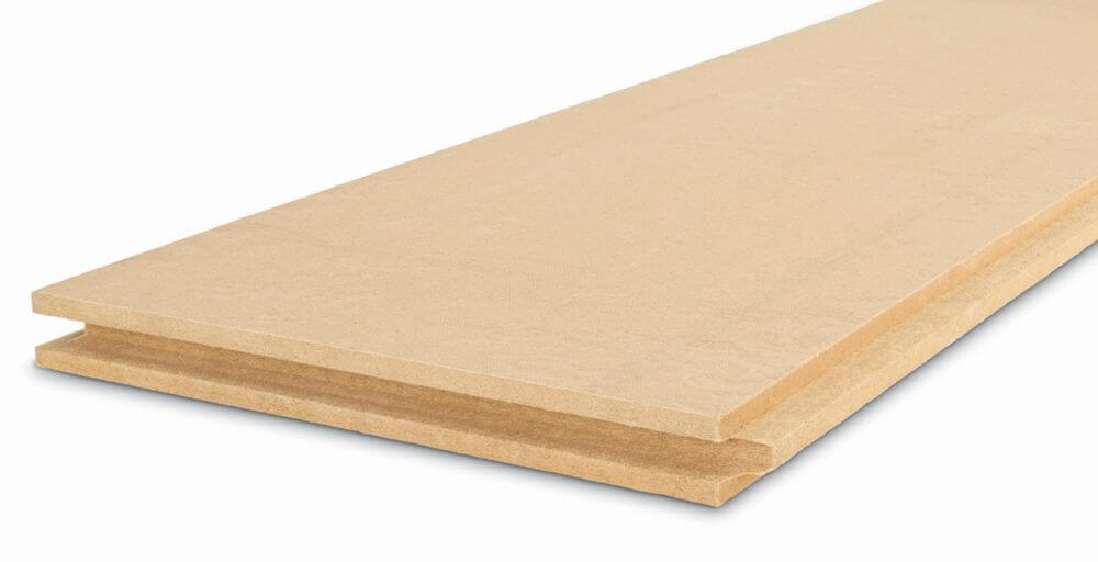 Szczelny profil typu pióro-wpust STEICOspecial dry minimalizuje mostki termiczne i nie wymaga dodatkowego uszczelniania spoin w miejscach połączeń. Fot. STEICO