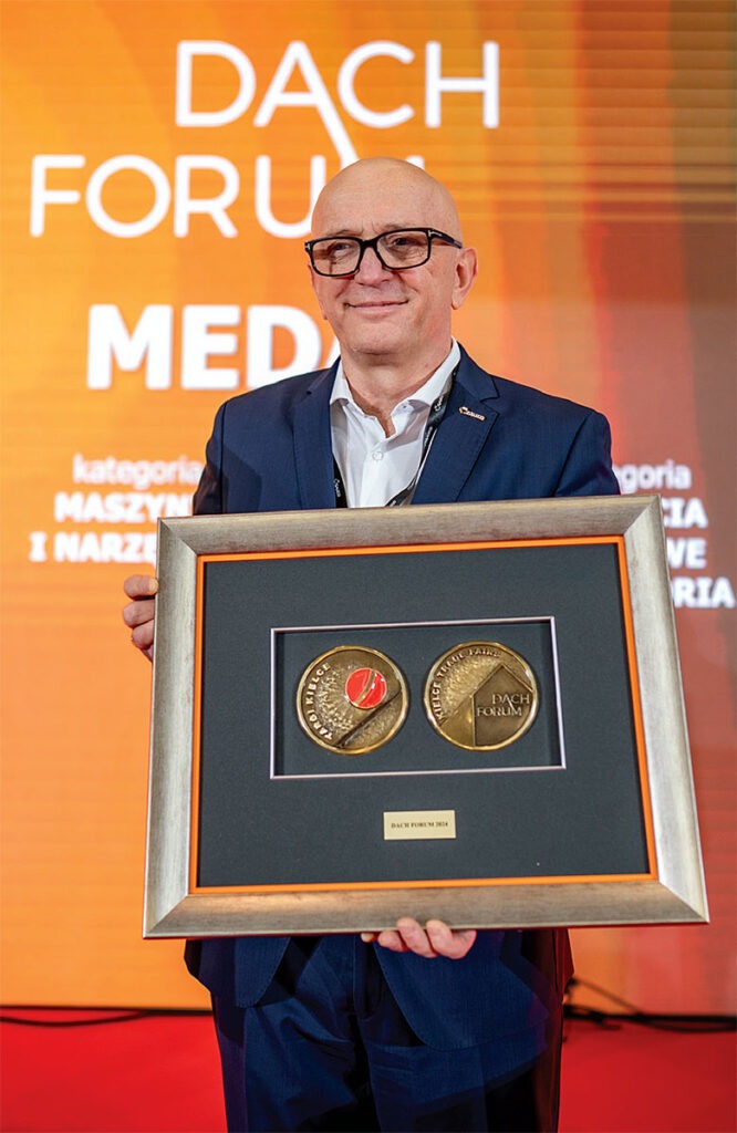 Galeco zdobywa Złoty Medal na Targach Dach Forum 2024 z produktem DACHRYNNA