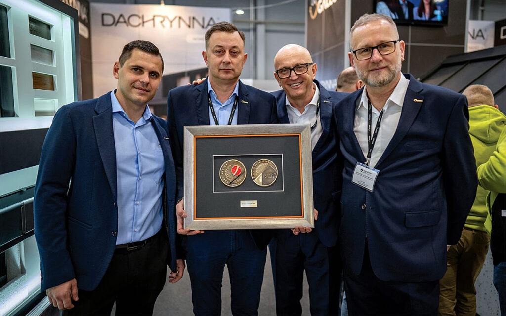 Galeco zdobywa Złoty Medal na Targach Dach Forum 2024 z produktem DACHRYNNA