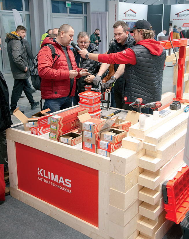 Nowości produktowe Klimas Wkręt-met na targach branżowych