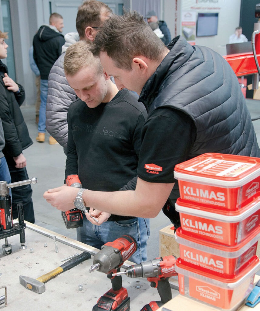 Nowości produktowe Klimas Wkręt-met na targach branżowych