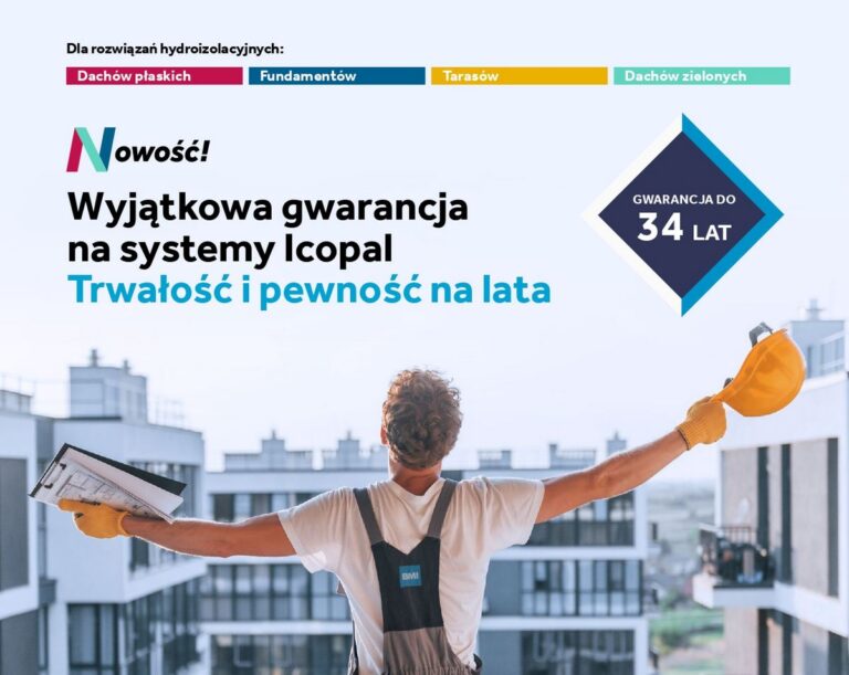 Gwarancja Jakośći Icopal