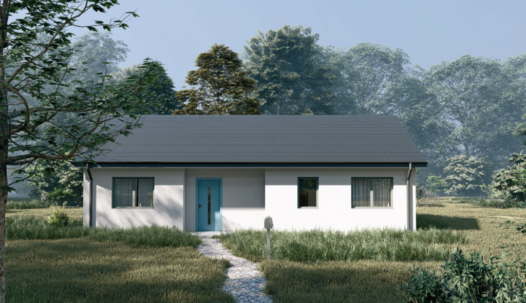 Burkietowicz stworzył wystarczający i budżetowy dom dla rodziny 2+2 – Projekt Y-Home