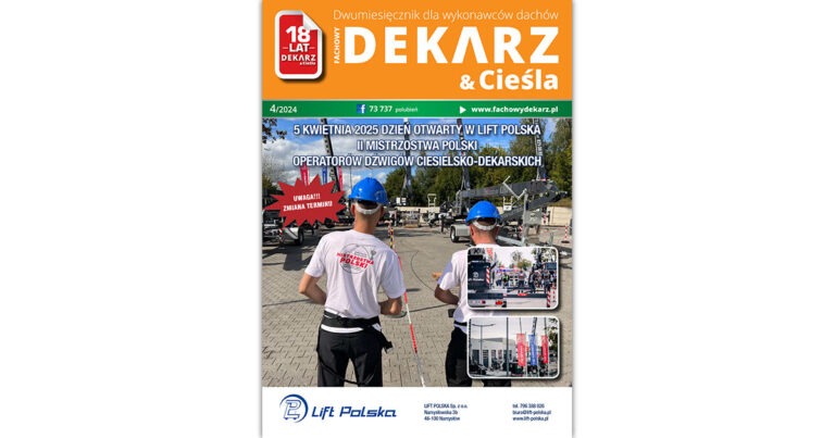 Fachowy Dekarz & Cieśla 4-2024