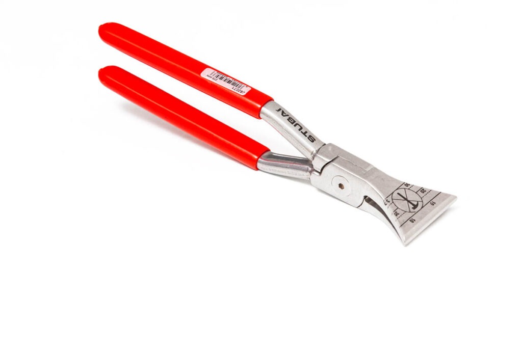 Cęgi aluminiowe 60 mm płaskie zawiasowe Stubai (282071)