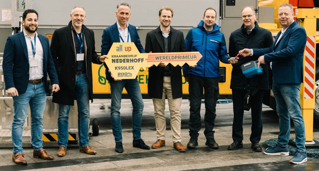 Pierwszy elektryczny samojezdny żuraw Klaas K950LEX
