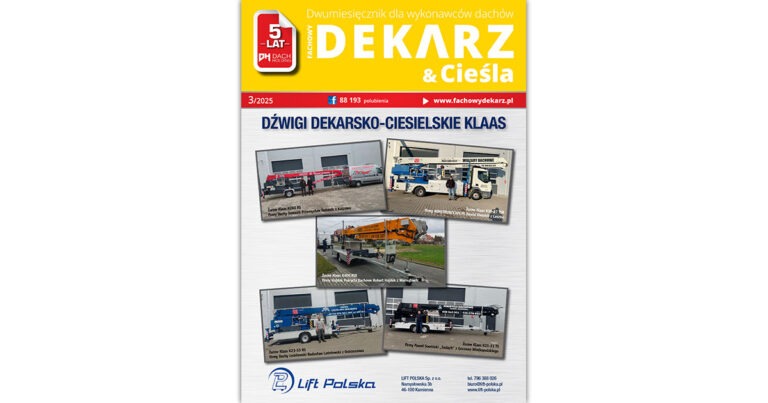 Fachowy Dekarz & Cieśla 3-2025