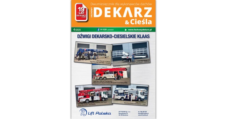 Fachowy Dekarz & Cieśla 4-2025