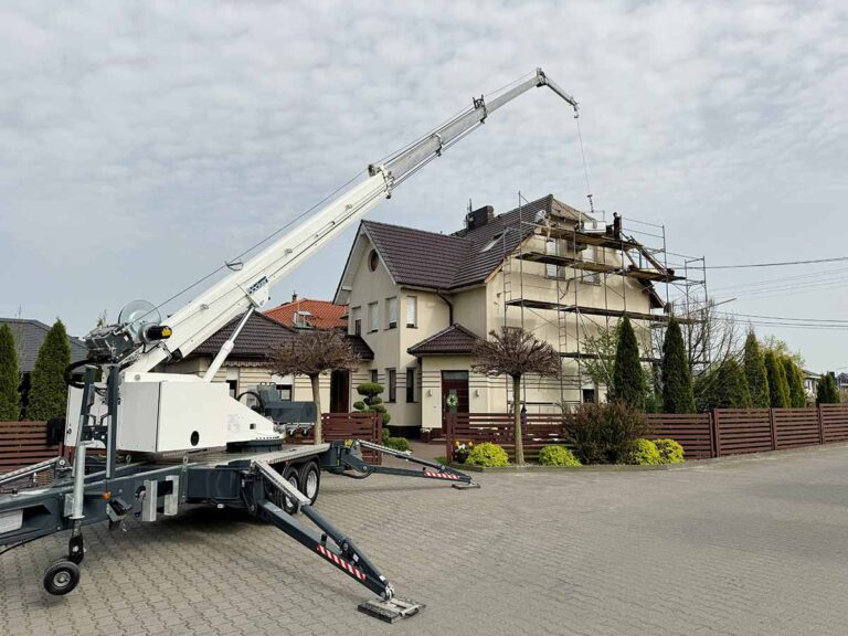 Dźwig, który pracuje szybciej