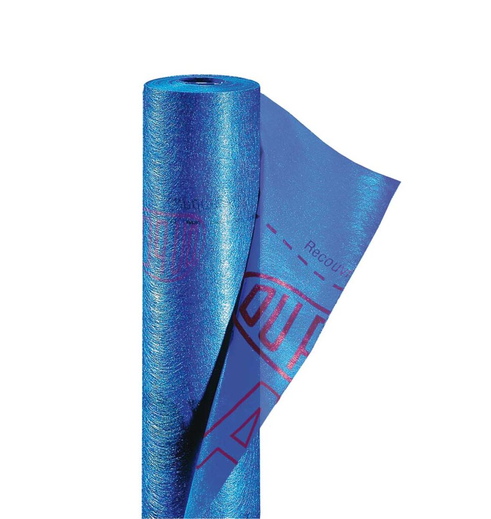 Tyvek® AirGuard® Sd5 – membrana o niskiej wartości Sd, ograniczająca transmisję pary wodnej. Idealna do zastosowań z „oddychającymi” materiałami izolacyjnymi, jak wełna mineralna, włókno drzewne czy celuloza.