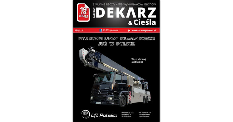 Fachowy Dekarz & Cieśla 6-2025