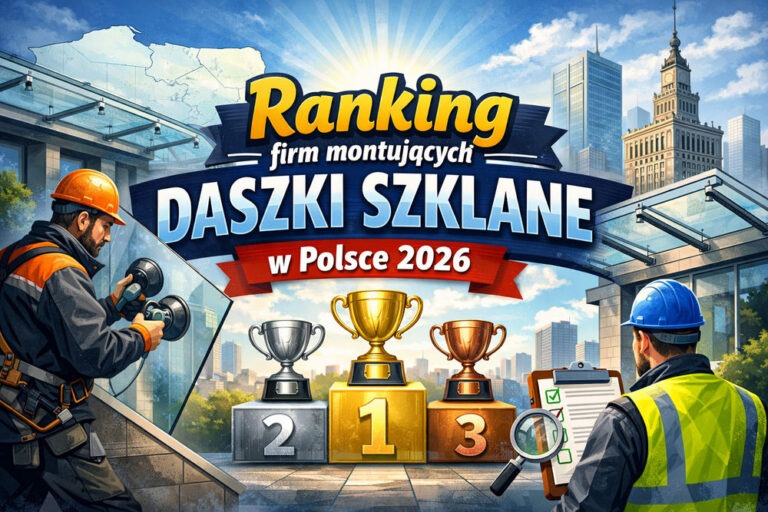 Ranking firm montujących daszki szklane w Polsce 2026