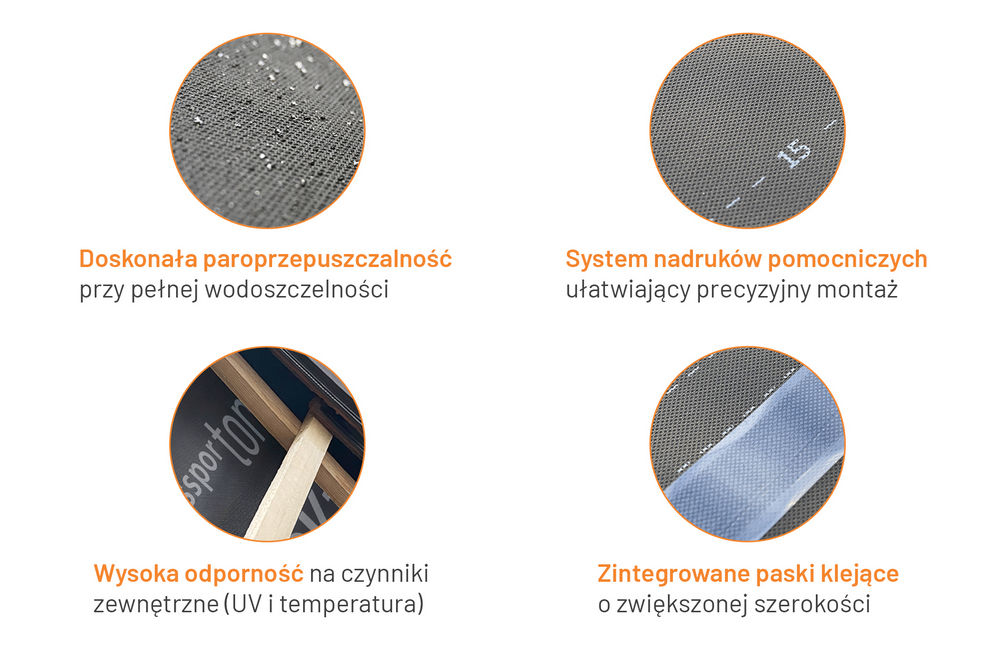 Membrany BLACK marki swissporTON to rozwiązania zaprojektowane z myślą o niezawodności i bezpieczeństwie budynków