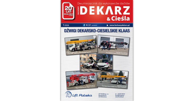 Fachowy Dekarz & Cieśla 1-2026